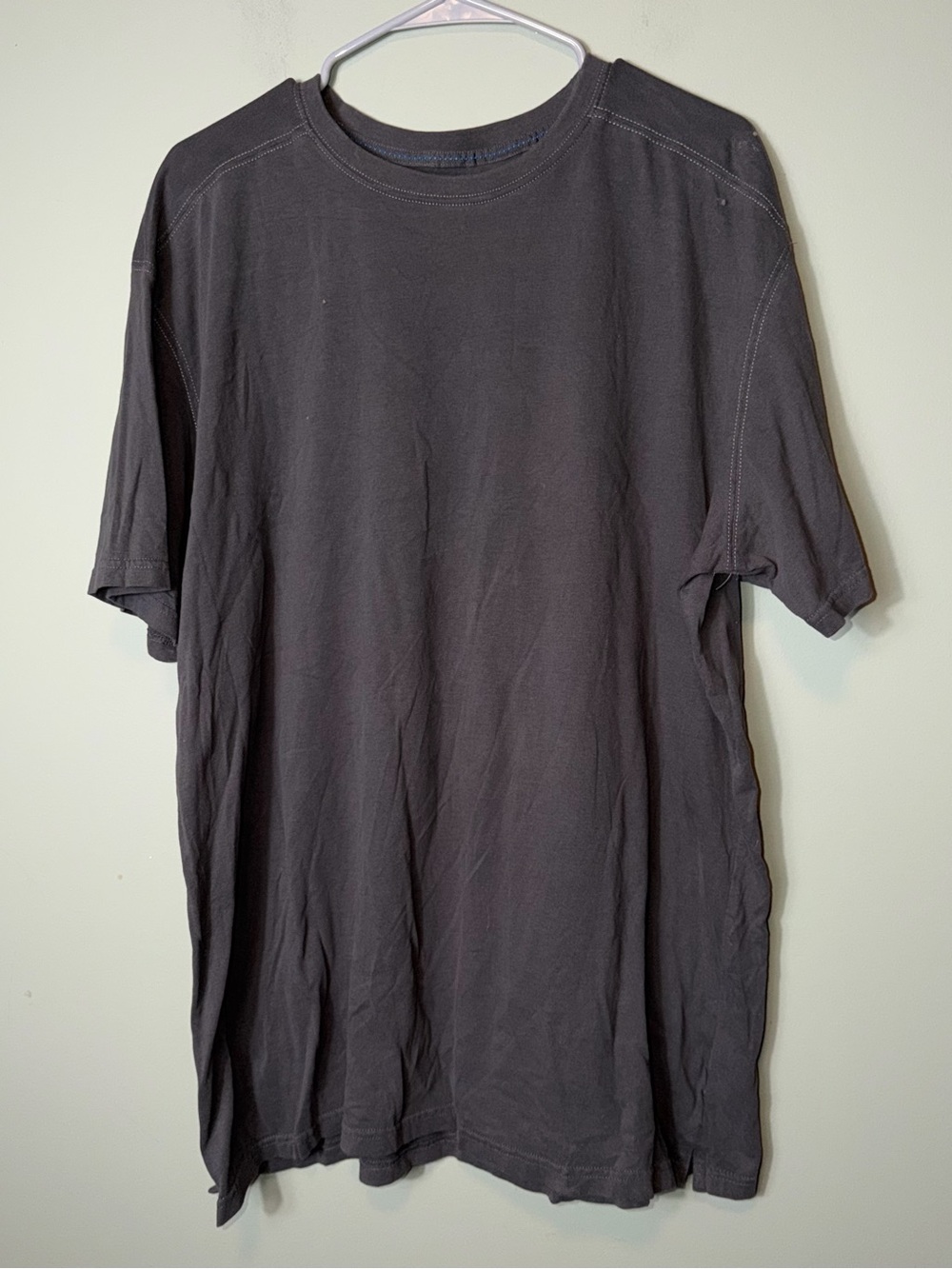 Kuhl Men's‎ Crewneck Short Sleeve T-Shirt in Charcoal XXL Organic Cotton